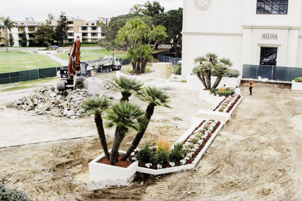 Photo of Regents Terrace construction