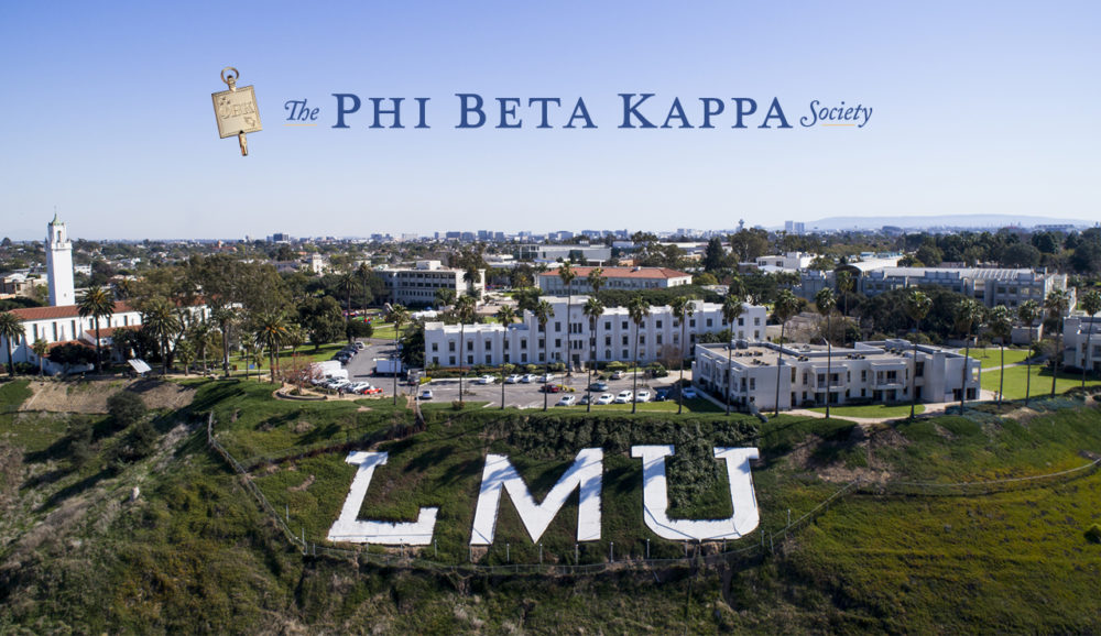 snelheid Componist bereiken Phi Beta Kappa Chapter Coming to LMU - LMU This Week