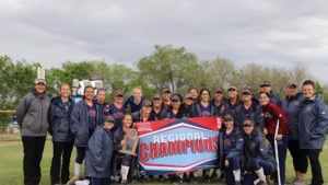 Softball team photo