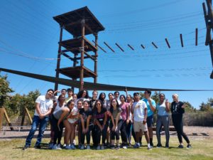 ACE 2019 Sophomore cohort after a day of team building along a daring Odyssey Ropes course UCI 300x225 - The Impact of Intercultural Student Support Programs