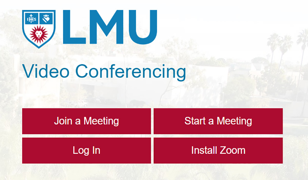 LMU Zoom Login Page - Zoom Security Updates