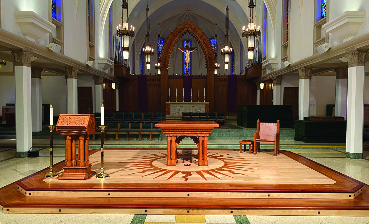 Sacred Heart - The Interior Splendor of Sacred Heart Chapel