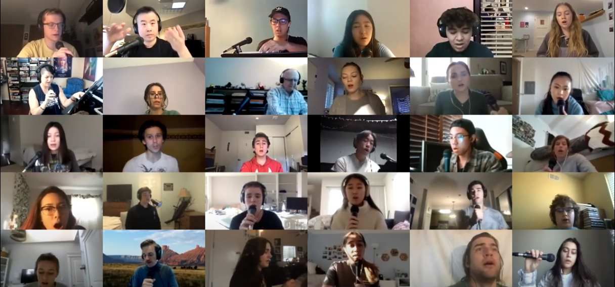 Consort Singers Jacktrip Audio - LMU Choirs Find Zoom Harmony Through New Tech