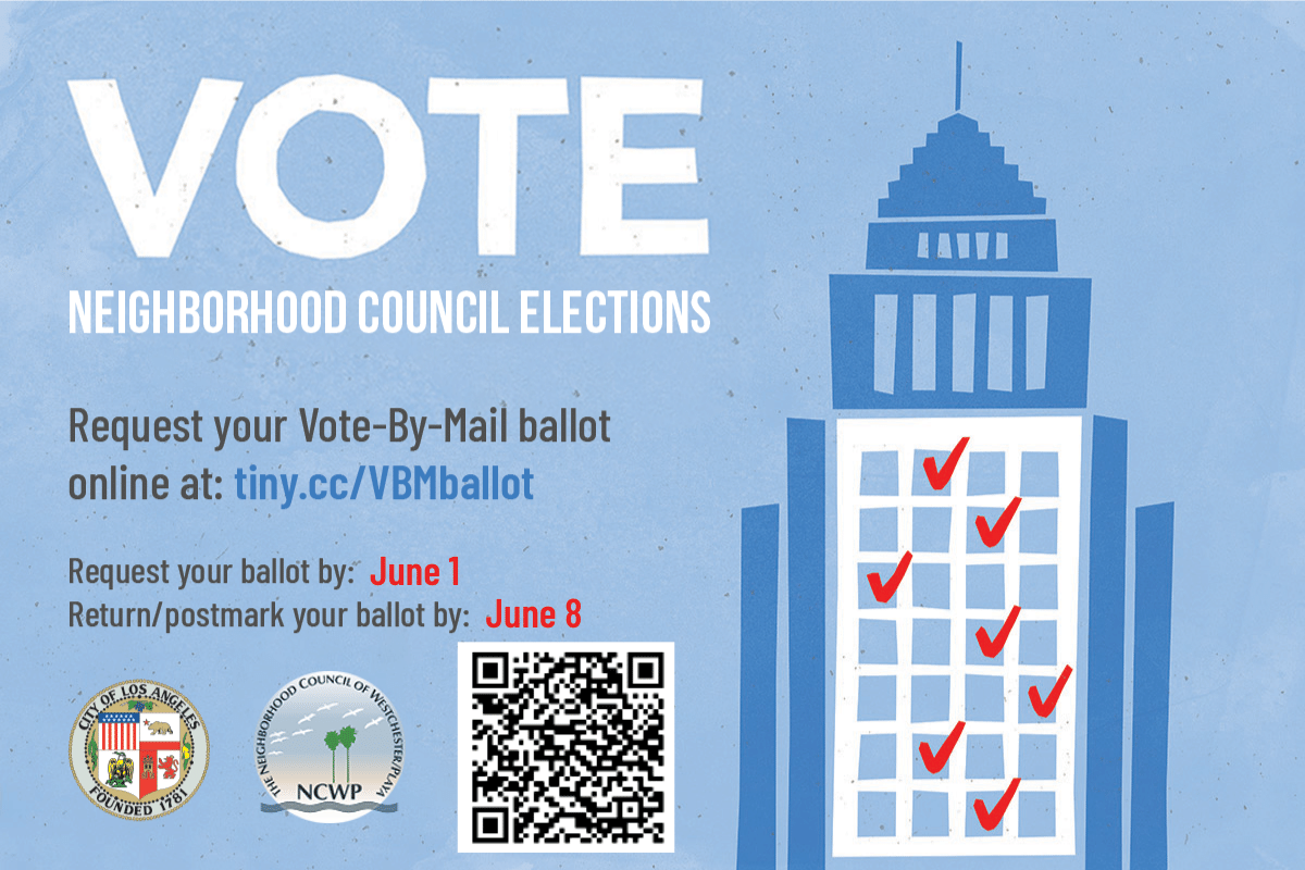 Playa Vote 1200 x 800 - Westchester-Playa Neighborhood Council Election on June 8