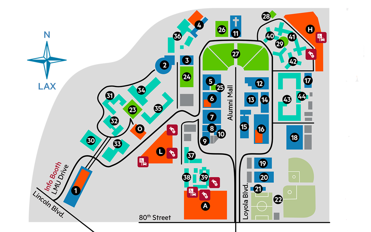 Campus Map Header Image - New LMU Campus Maps Released